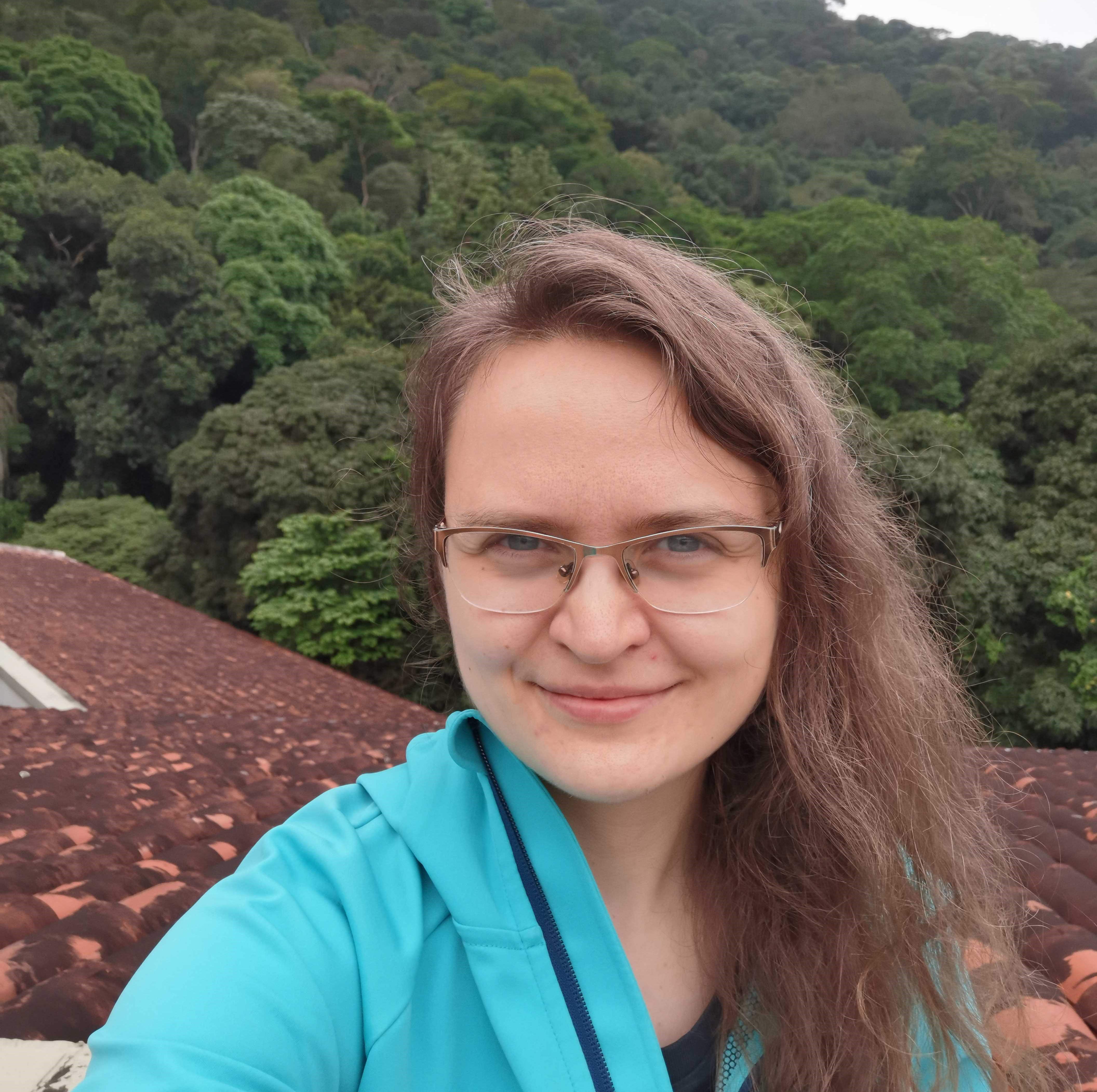 Fotografia da pessoa apresentadora da palestra.